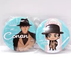 【名探偵コナン】 赤井秀一 セガ ラッキーくじ 缶バッジ 2個セット