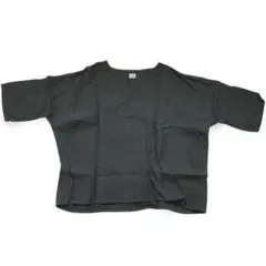 手織りヘンプ 大麻 生成り ヒマラヤヘンプ ロンT 長袖Tシャツ(L)A80 