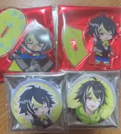 【伊波ライ】スイパラコラボ 缶バッジミニアクスタセット