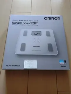OMRON　HBF-228T-SW　新品・未使用 オムロン（OMRON） 体重計 体重体組成計 体脂肪計 カラダスキャン