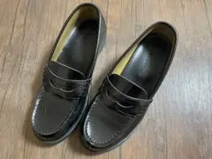 ローファー 黒 革 CHARKIES 22.5cm