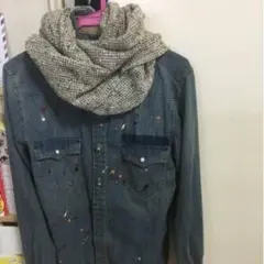 ☆SOUL OF FREEDOM☆ジーンズ生地☆AZUL by moussy