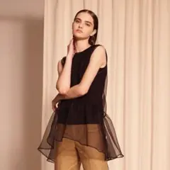 Organza Peplum Topsのサムネイル