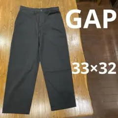 GAPチノパン33×32 BAGGY FIT Lサイズ　 秋冬