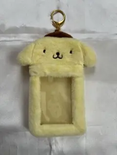 ポムポムプリン ボア生地トレーディングカード用ホルダー カードケース