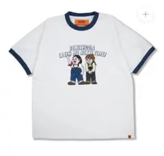 新品Mマユリカ紅しょうが×UNIVERSAL OVERALL コラボ Tシャツのサムネイル
