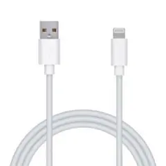 Lightningケーブル 1m ホワイト