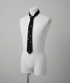 「GRANCY」Button Design Necktie デザイン ネクタイ