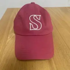 美品☆SATUR キャップ 帽子 レッド