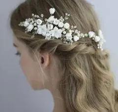 ヘッドアクセサリー ヘアアクセサリー ウェディング ウェディングアクセサリー
