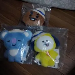 BTS 1番くじ BT21 ぬいぐるみ3個セット