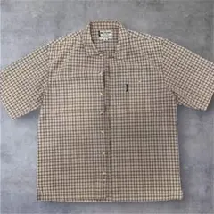 00s Columbia コロンビア チェックシャツ グレー　オールドスケートLのサムネイル