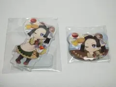 鬼滅の刃　実りの秋まつり　ランタアクスタ・くま缶バッジB　神崎アオイ