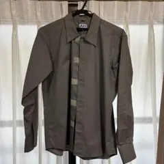 AH グレー 長袖シャツ