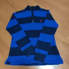Polo Ralph Lauren 青黒ストライプ セーター140cm
