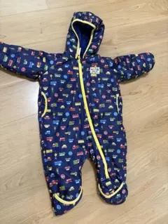 ミキハウス ホットビスケッツ リバーシブルジャンプスーツ