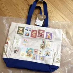 ディズニー ダッフィー 20周年 トートバッグ 新品未使用タグ付き