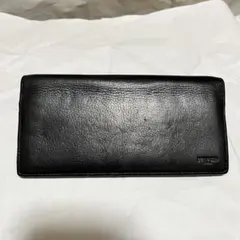 renoma レノマ パリス 二つ折り 長財布 本革 レザー 小銭入れあり 黒のサムネイル