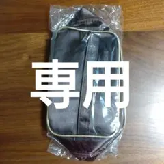 スヌーピー バニティバッグ　ポーチ　ブラウン