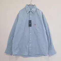 【新品、タグ付き】ドッグデプト　ボタンダウンシャツ　Ｓ　ワンポイント刺繍　日本製