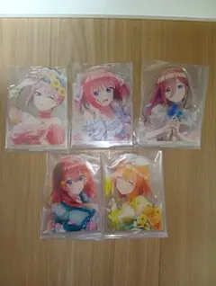 五等分の花嫁　一番くじ　アクリルスタンド