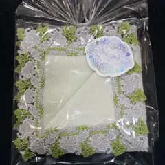 新品レア近沢レース タオルハンカチ エレファント