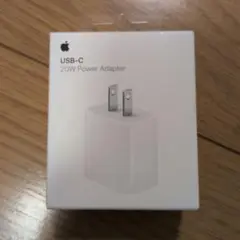 Apple 純正電源アダプタ USB-C 20W Power Adapter