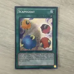 【特価】遊戯王　英語版　LCJW版　スケープゴート　シークレットレア　1st
