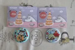 ムーミン　刺繍缶バッジコレクション