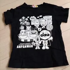 ☆アンパンマン Tシャツ 黒色☆９０センチのサムネイル