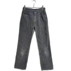 Levi’s デニムパンツ コーデュロイ 29インチ グレー w505 秋冬