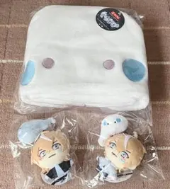 タイクレ限定 そらびび ぬいぐるみ ブランケット 3点セット - メルカリ