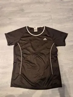 adidas CLIMACOOL ブラック Tシャツ UK12