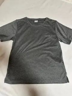 HEAD グレー Vネック Tシャツ L