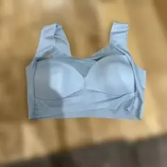 新品未使用ノンワイヤー ブラジャー 2XL ライトブルー