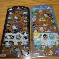 【匿名配送】ドロップジェリーシール はぴだんぶい ハローキティ 2枚セット