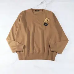 未使用 カシミヤ 100% カシミア ニット セーター モカ ブラウン DONE