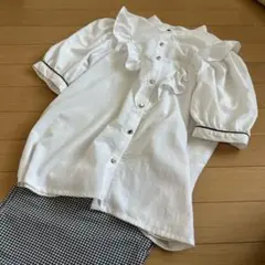 最終値下げ❗️半袖ブラウス