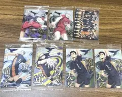 ハイキュー ウエハースカード7枚セット まとめ売り