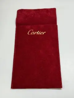 Cartier 赤 フェルトポーチ 保存袋 布袋