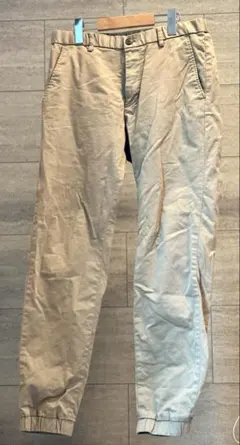 UNIQLO ベージュ ワークパンツ Mサイズ