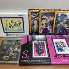 名探偵コナン　セガラッキーくじ　ラストラッキー賞　S賞 額入りアート　他7点