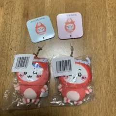 ちいかわ たこイカくじD賞マスコット2個セット(ちいかわ・ハチワレ)