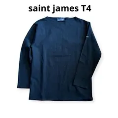 フランス製 SAINT JAMES セントジェームス ウェッソンT4 ブラック