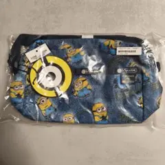 レスポートサック Minions デニム風ポーチ LeSportsac