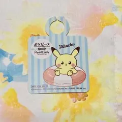 ポケピース　ポケモン　パールレディ　ストロータグ風ステッカー　ピカチュウ
