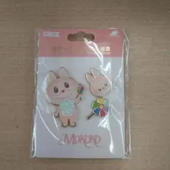Mokoko バッジセット ウサギ デザイン