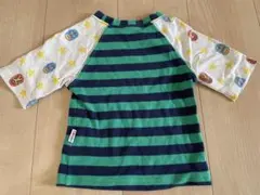 cody coby ベビーTシャツ　ストライプ　緑　マスクマン　90サイズのサムネイル