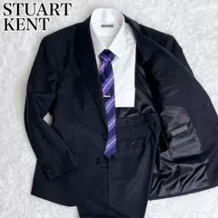 美品✨ STUART KENT セットアップ シャドーストライプ AB6 黒