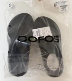 OOFOS OOriginal リカバリーサンダル ブラック M7/W9のサムネイル